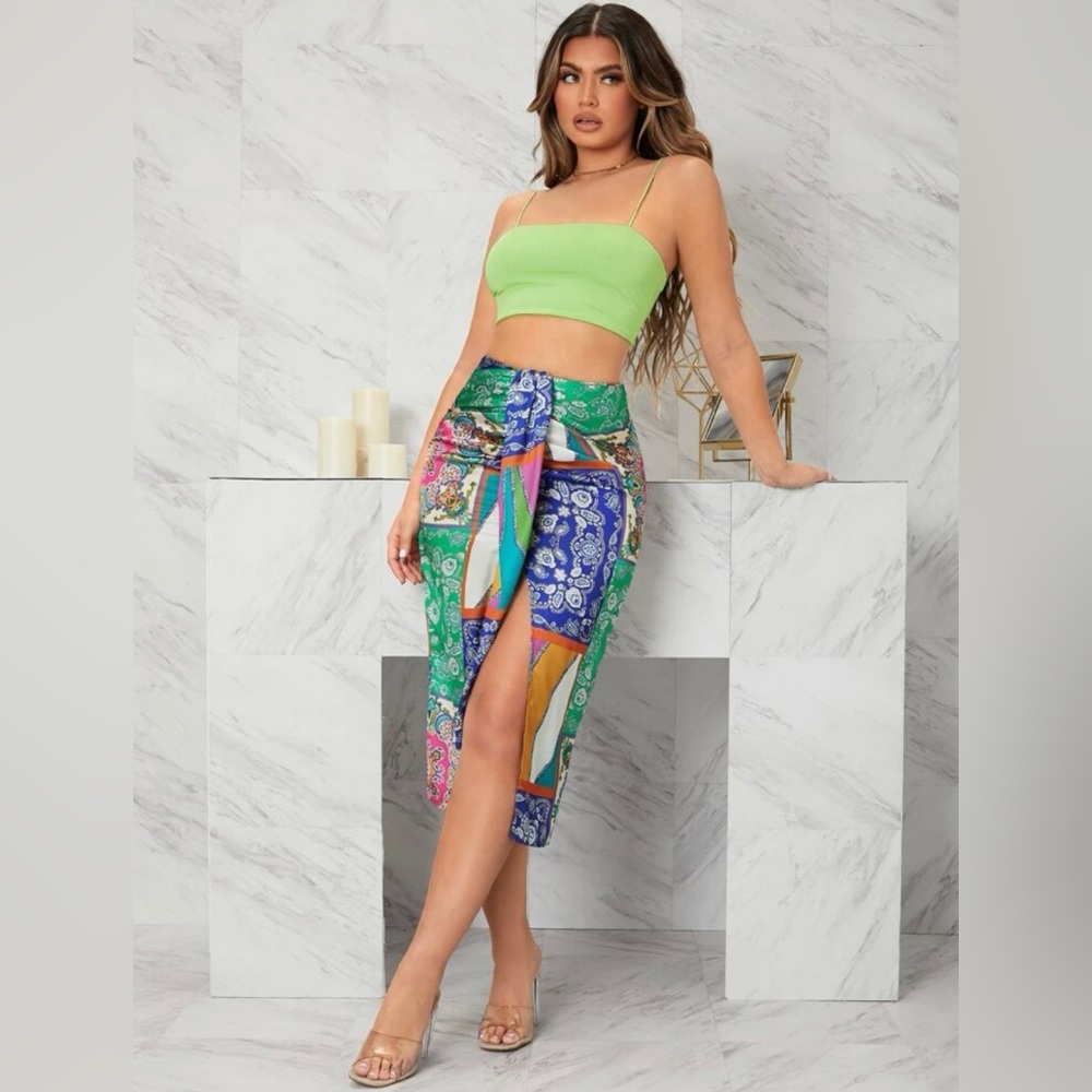 Silk skirt